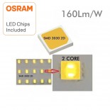 Cloche LED - 200W Chip Epistar 3030-3D 125lm/w IP65