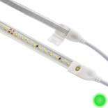 Tira LED 10W Regulable 220V AC SMD 2835 120 LED/m Blanco Cálido IP65 - 10mm