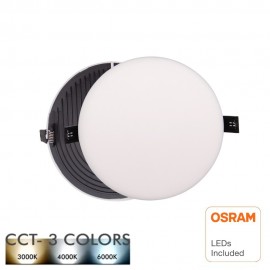 Downlight LED 12W Frameless QUASAR - OSRAM CHIP DURIS E 2835 - CCT