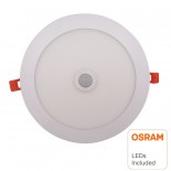 Placa LED Circular 20W con Detector de Movimiento - CCT