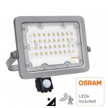 Projecteur LED 30W - AVANT OSRAM CHIP DURIS E 2835 - Détecteur Mouvement PIR