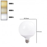 Ampoule LED 18W - 300º - E27 G95