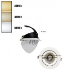 Foco Empotrable Orientable LED 25W 24º - CCT- Color Seleccionable