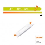 Downlight Slim LED Carré 8W - 120° OSRAM Chip