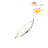 Placa LED Slim Circular 15W Acero Inox - CCT- OSRAM CHIP DURIS E 2835
