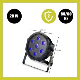 Projecteur LED 28W DMX Light UV - Ultraviolet - avec télécommande