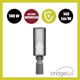 Luz de rua LED 100W HALLEY BRIDGELUX Chip 140lm/W
