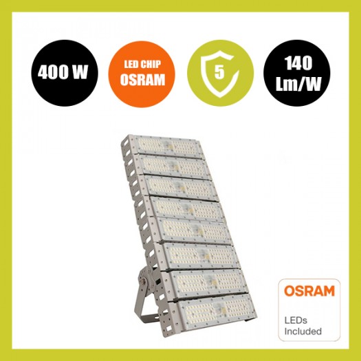 Proyector LED 400W DOB MAGNUM OSRAM Chip SMD3030-3D 180Lm/W 90º