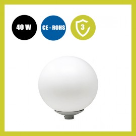 Réverbère Globo pour ampoule LED E27 - 40W -50W