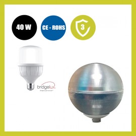 Réverbère Globo Anti pollution Lumineuse pour ampoule LED E27 - 40W -50W