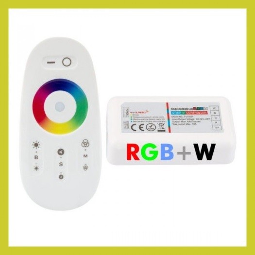 Controlador de tira LED RGBW DC 12-24V 6A * CH