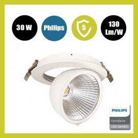 Downlight LED 30W Philips - CertaDrive - Endereçável Circular
