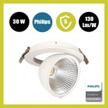 Downlight LED 30W Philips - CertaDrive - Circular Direccionable