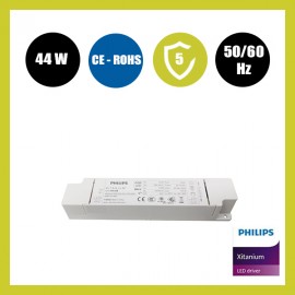 Driver DIMABLE XITANIUM Philips para Luminarias LED de hasta 44W - 1050mA - 5 años Garantia