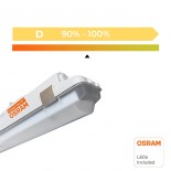 Regleta Estanca LED integrado - 35W-30W-25W-20W - OSRAM Driver - 120cm