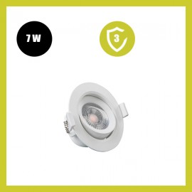 Empotrable LED 7W Circular Blanco - CCT Color Seleccionable