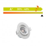 Downlight LED - 7W - Rond Blanc - CCT