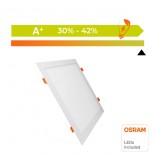 Placa Slim LED Cuadrada 30W - CCT - OSRAM CHIP DURIS E 2835