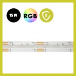 Tira LED 220V COB 15W/m Rollo 10m IP67