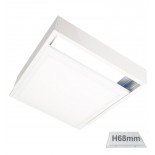 Boitier saillie dalle LED 60 x 60 - Hauteur 68mm
