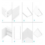 Kit de Superficie para Panel de 120x30 - Altura 68mm
