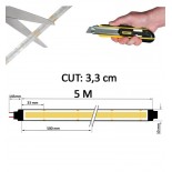 Tira LED 220V COB 15W/m Rollo 10m IP67